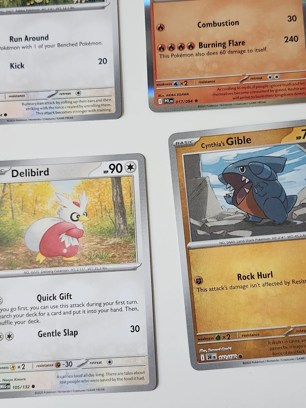 Pokemon Card Lot of 12 - Reshiram Holo, Vintage Misty's Staryu, Krookodile & Mor